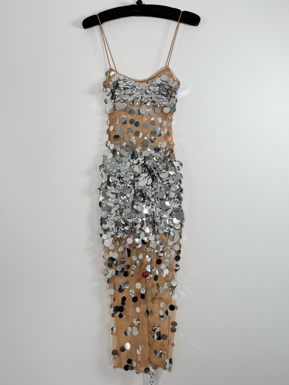 Retrofete Mischa Sequin Dress Size Small $1198 - Picture 10 of 16